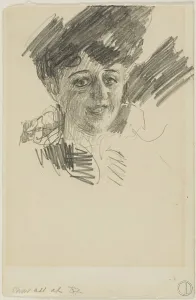 Zorn Anders Prints: Head of a Woman, n.d. Creator: Anders Leonard Zorn