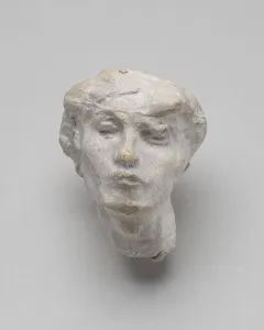 Head of a Woman, possibly 1880s. Creator: Auguste Rodin