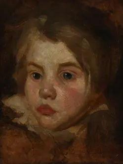 Head of a young boy, Mid of the 19th century. Creator: Manet, Edouard (1832-1883)