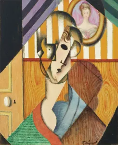 Cubism Prints: Head of a young girl, c1914. Creator: Metzinger, Jean (1883-1956)