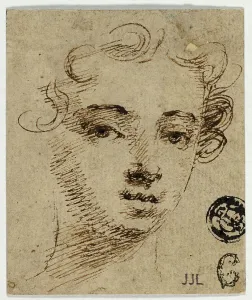 Sir Peter Van Der Faes Lilly Prints: Head of Young Woman, n.d. Creator: Peter Lely