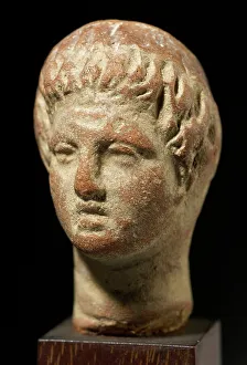 Head of a Youth, 1st-2nd century CE. Creator: Unknown