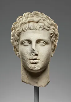 Head of a Youth, 1st century B.C.-1st century A.D. Creator: Unknown