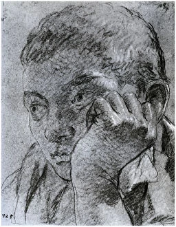 Boredom Gallery: Head of a Youth, c1750-1753 (1958)