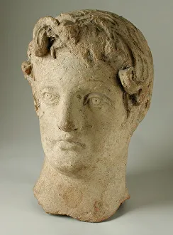 Etruria Prints: Head of a Youth, Second half of 2nd century B.C.. Creator: Unknown