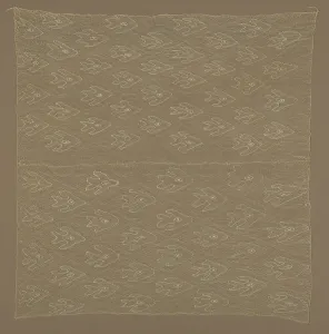 Headcloth, Peru, 1000 / 1476. Creator: Unknown