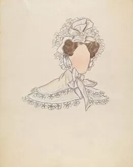 Headdress and Collar, c. 1936. Creator: Dorothy Gernon