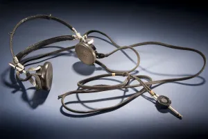 Headphones Prints: Headphones, Radio, Lockheed Sirius Tingmissartoq, Lindbergh, 1931-1933