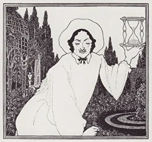 Time Prints: Headpiece to The Pierrot of the Minute, 1897. Creator: Aubrey Beardsley