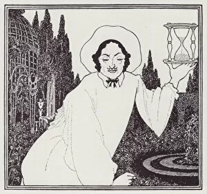 Publishing House Gallery: Headpiece to The Pierrot of the Minute, 1897. Creator: Aubrey Beardsley