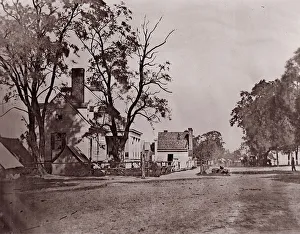 Stores Prints: Headquarters of Capt. H. B. Blood, A. Q. M. at City Point, Virginia, 1861-65