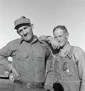 Denim Prints: Heads of families on the Mineral King cooperative farm