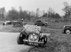 Control Prints: Healey Silverstone, London Little Rally, 1953, G. J. E. Dixon. Creator: Unknown