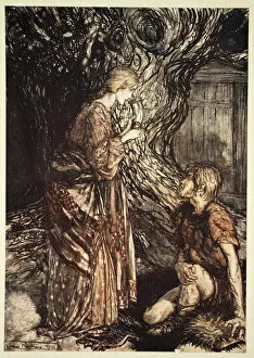 Sieglinde Collection: This healing and honeyed draught of Mead deign to accept from me, 1910. Artist