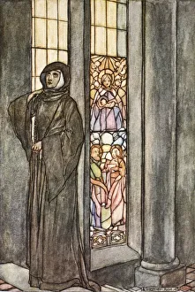 She heard her own name called again and again, c1910. Artist: Stephen Reid