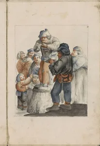 Hearing Prints: Hearing, 1696. Creator: Hendrick van Beaumont