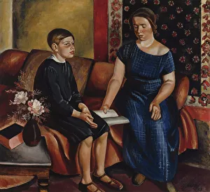 Hearing Prints: Hearing the Homework, 1923. Creator: Yrjö Aleksander Ollila