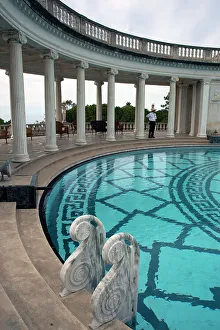 Swimming Pool Prints: Hearst Castle, California, USA, 2022. Creator: Ethel Davies
