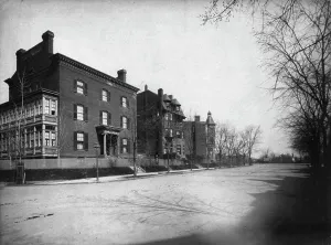 Mrs Phoebe Apperson Hearst Prints: Hearst House, between 1890 and 1950. Creator: Frances Benjamin Johnston