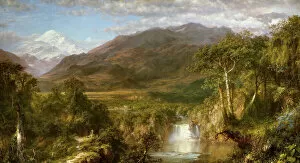 Mountain Range Collection: Heart of the Andes, 1859. Creator: Frederic Edwin Church