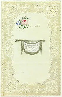 St Valentines Day Prints: My Heart Beats Fondly (Valentine), 1850/59. Creator: Joseph Addenbrooke