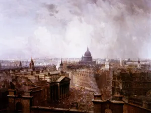 Chimney Prints: The Heart of the Empire, 1904. Artist: Niels Moeller Lund