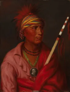 No Heart (Nan-che-ning-ga), 1837. Creator: Charles Bird King