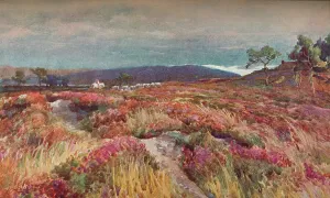 On The Heath Lytchett Minster, c1904. Artist: Frederick William Newton Whitehead
