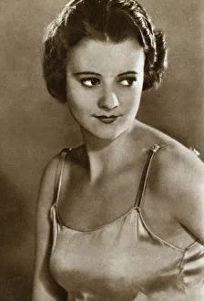 Heather Angel, English film actress, 1933