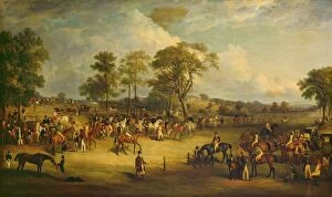 Horse Race Gallery: Heaton Park Races, 1829. Creator: John Ferneley