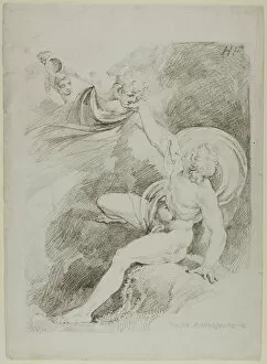 Heinrich Fuessli Gallery: Heavenly Ganymede, 1804. Creator: Henry Fuseli