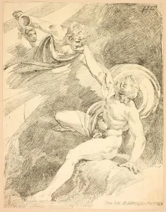 Ganymede Prints: Heavenly Ganymede, plate XV from the second issue of Specimens of Polyautography