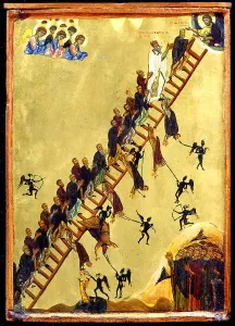 Anchorite Collection: Heavenly Ladder of Saint John Climacus, 12th century
