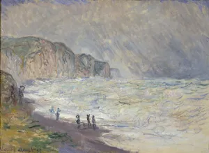 Surge Gallery: Heavy Sea at Pourville, 1897. Artist: Monet, Claude (1840-1926)