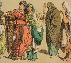 Four People Prints: Hebrews, 1881. Creator: Unknown