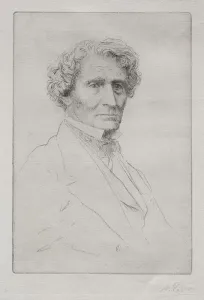 Hector Berlioz. Creator: Alphonse Legros (French, 1837-1911)