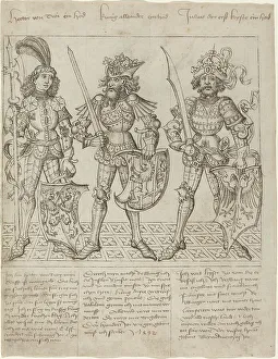 Hector Prints: Hector of Troy, Alexander the Great and Julius Caesar