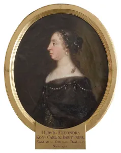 Holstein Gottorp Prints: Hedvig Eleonora, 1636-1715, Princess of Holstein-Gottorp