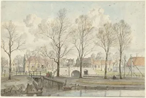 Leyden South Holland Netherlands Prints: De Heerenpoort in Leiden (?), 1734-1781. Creator: Jan Ekels the Elder