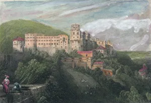 Fairytale Prints: Heidelberg, c1834. Artist: James Tibbitts Willmore