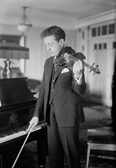 Preparation Prints: Heifetz, between c1915 and c1920. Creator: Bain News Service