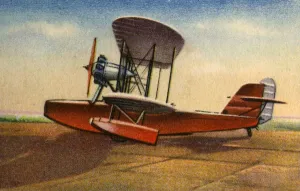 Reconnaissance Prints: Heinkel HD55 flying boat, 1932. Creator: Unknown