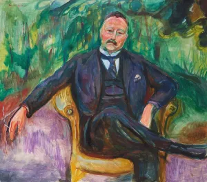 Munch Prints: Heinrich Carl Hudtwalcker, 1925. Creator: Munch, Edvard (1863-1944)