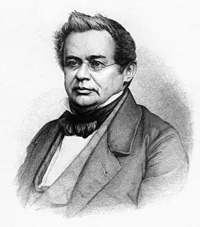 Estonia Prints: Heinrich Friedrich Emil Lenz, Russian-German physicist, 19th century