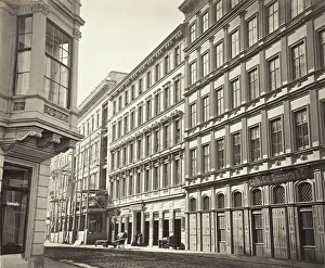 Block Of Flats Prints: HeinrichsgaBe No. 1, Zinshaus des Herrn A. M. RuBo, 1860s. Creator: Unknown