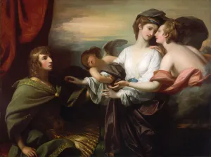Helen Of Troy Gallery: Helen Brought to Paris, 1776. Artist: West, Benjamin (1738-1820)
