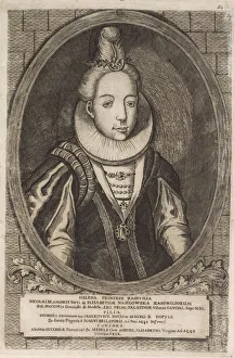 Radziwill Prints: Helena Radziwill (Olelkowicz). From: Icones Familiae Ducalis Radivilianae, 1758