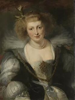 Helene Fourment, c. 1635. Artist: Rubens, Peter Paul, (School)