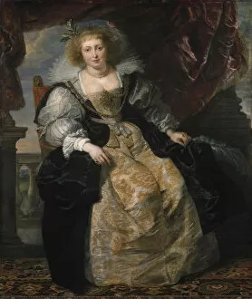 Helene Fourment in wedding dress, c. 1630-1631