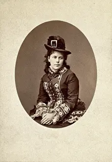Ferdinand De Prints: Helene de Lesseps, 1878. Creator: Mathieu Deroche
